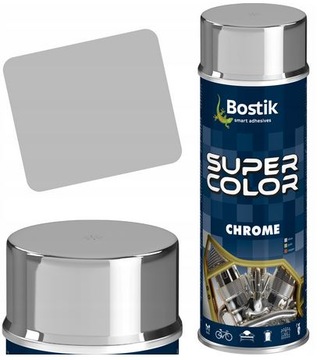 Lakier z efektem lustra SUPER CHROME SREBRNY 400ml