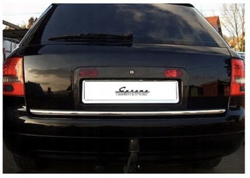 AUDI A6 C5 AVANT KOMBI - LIŠTA CHRÓM NA KRYT ZDOBENÁ DEKORATIVNÍ