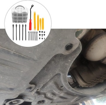 SPINKI KOŁKI KLIPSY SAMOCHODOWE ŚCIĄGACZE DEMONTAŻU TAPICERKI ZESTAW 675el