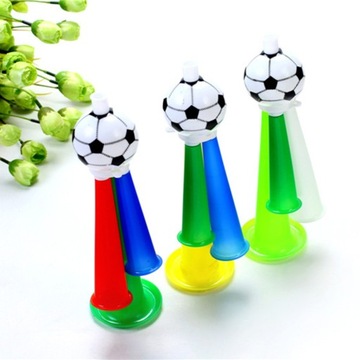 Игрушки с воздушным рожком, труба, футбольный матч, 10 шт.
