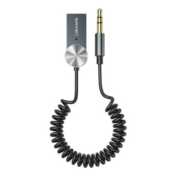 ADAPTER AUDIO USAMS BLUETOOTH 5.0 USB-AUX SZARY