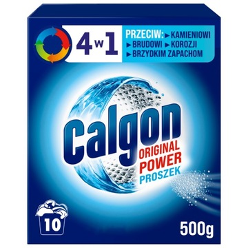 Calgon Proszek Odkamieniacz, Zmiękczacz wody 500g