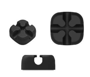 Органайзер-держатель самоклеящийся для перекрестных кабелей, 10 шт, лента 3М