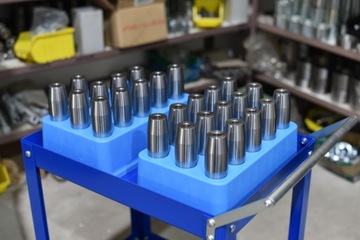 Wózek transportowy niebieski