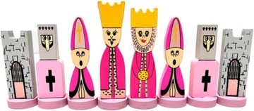 Шахматная шахматная доска Коллекционное издание Шахматная мультяшная кукла Solid