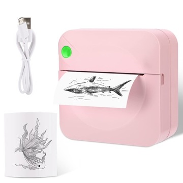 МИНИ-ТЕРМОПРИНТЕР DRUKUS, РОЗОВЫЙ, В ПОДАРОК