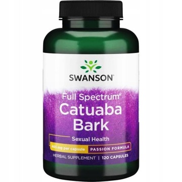 SWANSON CATUABA BARK libido AFRODYZJAK POTENCJA
