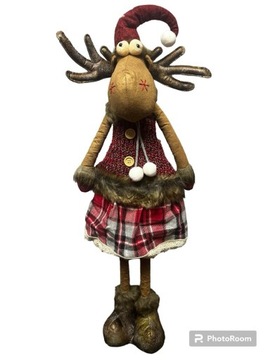 РОЖДЕСТВЕНСКАЯ ПАРА ОЛЕНЕЙ фигурка ТЕЛЕСКОПЫ 45-70см ОЛЕНЬ РОЖДЕСТВЕНСКИЙ ОЛЕНЬ