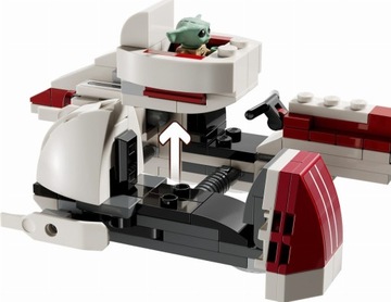 LEGO 75378 «Звездные войны: Побег на спидере BARC»