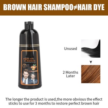 Шампунь-краска для волос Закрашивающий седину 400 мл LO