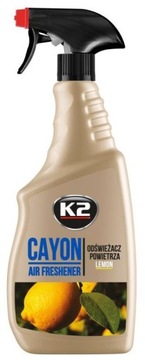 K2 - CAYON - ODŚWIEŻACZ POWIETRZA - CYTRYNA LEMON - 700 ML
