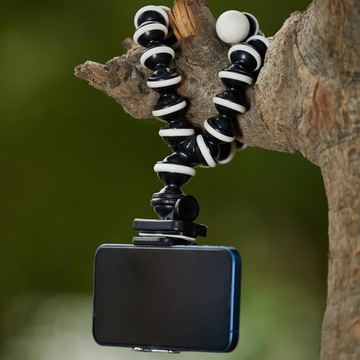 ELASTYCZNY STATYW GIĘTKI TRIPOD NA TELEFON APARAT GOPRO 1/4