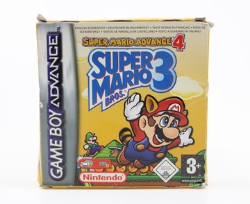 Gra Super Mario Bros 3 gba advance 4 Nintendo Game Boy Advance