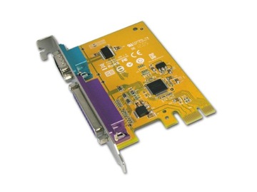 KONTROLER COM+LPT MIO6469A PCI-E x1 WYSOKI PROFIL