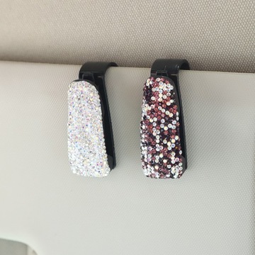 СОЛНЦЕЗАЩИТНЫЕ ОЧКИ С АВТОЗАЖИМОМ RHINESTONE СОЛНЦЕЗАЩИТА ПАПКА БИЛЕТ RE