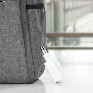 БЫСТРОЕ СЕТЕВОЕ ЗАРЯДНОЕ УСТРОЙСТВО BASEUS МОЩНЫЙ ИСТОЧНИК ПИТАНИЯ USB-C TYPE-C QC 3.0 PD 20 Вт