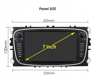 RÁDIO VOZIDLOVÉ ANDROID PRO FORD FOCUS MONDEO C-MAX S-MAX GALAXY II KUGA