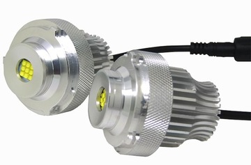 BMW RINGI LED MARKERY BIAŁE 180W E60 E61 LCi MOCNE