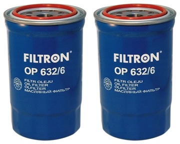 2× FILTRON FILTR OLEJE