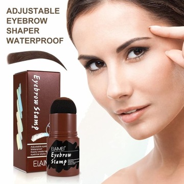 Eyebrow Stamp Stencil Kit - Eyebrow Stamp Kit, Waterproof Long Lasting