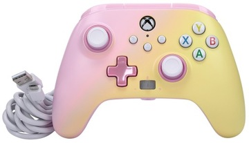 Проводная панель PowerA Xbox Series Pink Lemonade