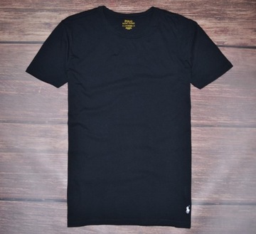 POLO RALPH LAUREN KOSZULKA CLASSIC BLACK MEN M/L