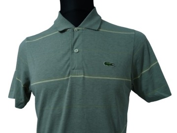 II POLO LACOSTE T SHIRT L M KHAKI