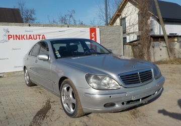 Mercedes Klasa S W220 Sedan 3.2 V6 (320) 224KM 2001 Mercedes-Benz Klasa S AUTOMAT Okazja 3.2 Benzyna 224KM