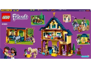 LEGO FRIENDS Лесной центр верховой езды 41683 + ПОДАРОК