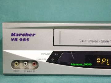 6-головочный видеомагнитофон KARCHER STEREO SP/LP ДИСТАНЦИОННАЯ ГАРАНТИЯ!!!