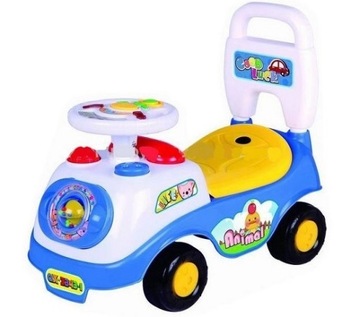 АВТОМОБИЛЬ 3в1 RIDDLE WALKER PUSH С ГРУГОМ БОЛЬШОЙ