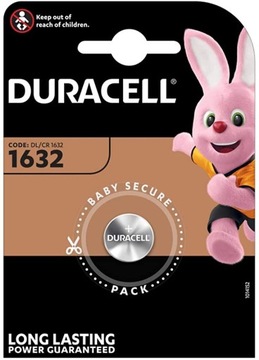 Bateria litowa guzikowa Duracell CR1632 3V 1 sztuka