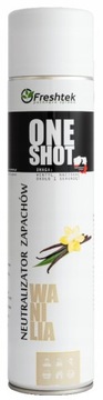 FRESHTEK - ONE SHOT - Neutralizator zapachów - WANILIA - 600 ML