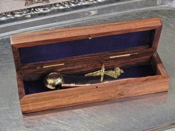 Свисток боцман в деревянном ящике MIW7/5