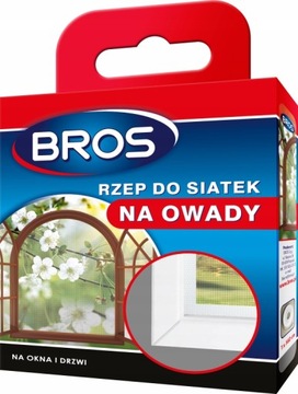 BROS Rzep do siatek SAMOPRZYLEPNY 5,6m