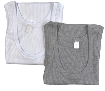 МУЖСКАЯ ФУТБОЛКА ИЗ 100% ХЛОПКА В РЕБРУСКУ, 3XL