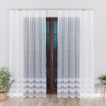 Firanka gotowa MICHALINA wys 250x300cm z taśmą