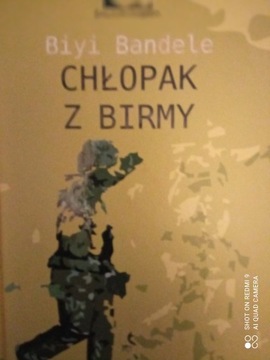 Chłopak z Birmy Biyi Bandele TW NOWA