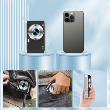 ЦИФРОВАЯ КАМЕРА ДЛЯ СЕЛФИ ULTRA HD 4K 48MP 16X ОПТИЧЕСКИЙ ЗУМ + КАРТА 32 ГБ