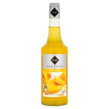 Syrop barmański Rioba do drinków 0.7l ANANAS