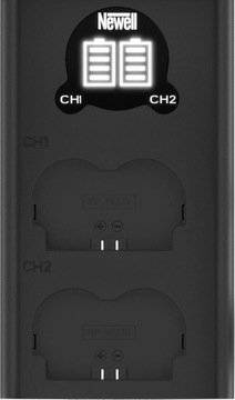 ŁADOWARKA USB DUAL LCD DO FUJIFILM GFX50S II 2