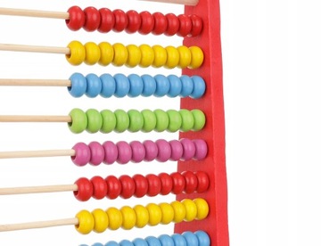 ДЕРЕВЯННАЯ СПОСОБНОСТЬ ДЛЯ ДЕТЕЙ Маленький, красочный набор для обучения счету.