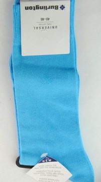 SKARPETY BURLINGTON BAWEŁ 98% NIEBIES 40-46 -60%