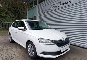 Skoda Fabia III Hatchback Facelifting 1.0 MPI 60KM 2020 Skoda Fabia 1.0 60KM Active SalonPL SerwisASO FV23 Iwl. Gwarancja Benzyna, zdjęcie 8