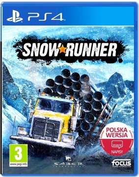 SnowRunner PS4 PL PS5 Snow Runner Ciężarówki Symulator