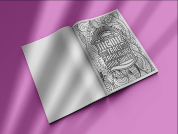 Только хорошее настроение. Мотивационная раскраска.