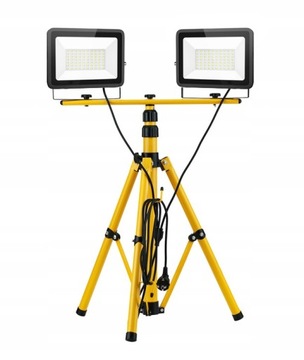 Галогенный светодиодный прожектор для штатива 2x 100 Вт LED 22000 лм SuperLED