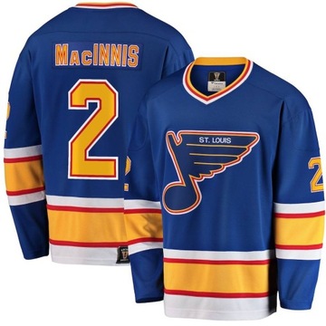 ST Louis Blues Jersey Niebieskie koszulki z długim rękawem dla fanów Topy sportowe, chłopiec