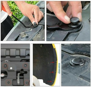 АВТОМОБИЛЬНЫЕ ЗАЖИМЫ ДЛЯ ОБИВКИ АВТОМОБИЛЯ 630 EL НАБОР