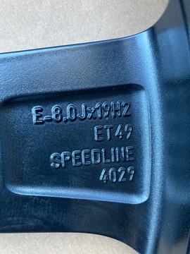 AUDI RS3 AUDI SPORT ДИС 8JX19 ET49 8V0601025FA